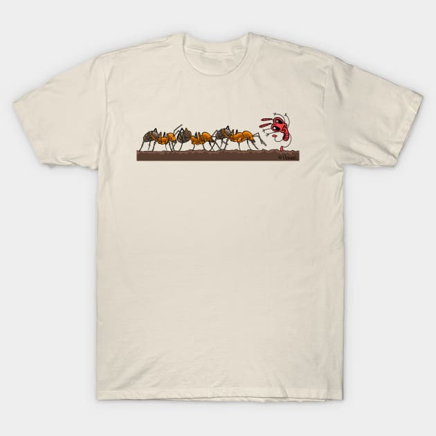 Rubi Leads the Way! T-Shirt by Jay Hosler Tees